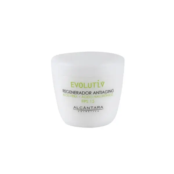 EVOLUTIV-A Regenerador Antiaging Aloe Vera & Ácido Hialurónico FPS15